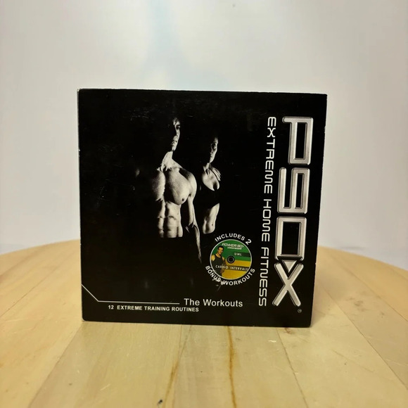 P90X Extreme Home Fitness The Workouts 13 DVD Set 12 Training Routines Complete - Picture 1 of 7